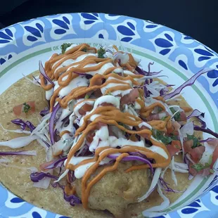 Battered Shrimp Tacos