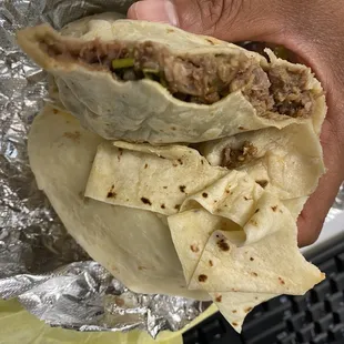 Carne Asada Burrito