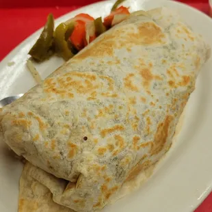 That MF&apos;n burrito is BIG