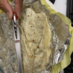 Carne Asada Burrito