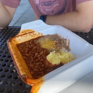 Chile Colorado and Eggs