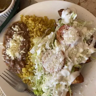 Flautas de Pollo (Chicken Fried Tacos)