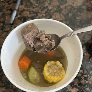 Caldo de &quot;res&quot;