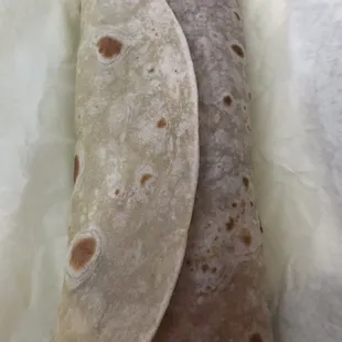 Diablo shrimp burrito