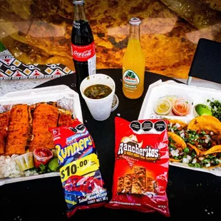 Quesabrilla and 4 Street Tacos - Asada Follow me on Instagram @CheatDay_SA