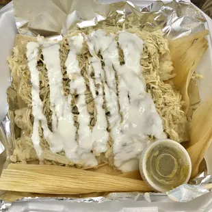 Chicken Mega Tamale