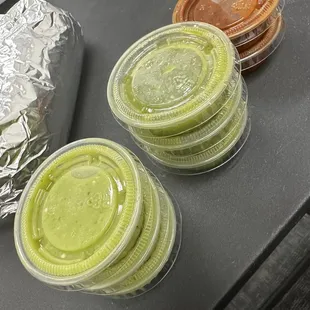 a variety of taqueiros on a table