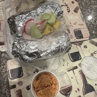 $4.50 for the extra rice!