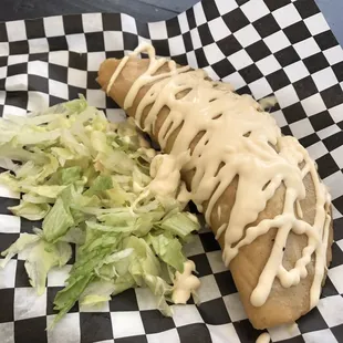 Keka without salsa.