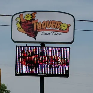 a sign for a mexican restaurant