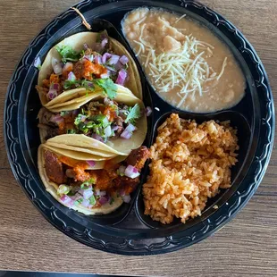 Street taco plate