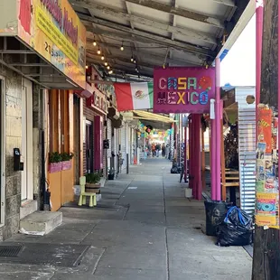  sidewalk in a mexican city