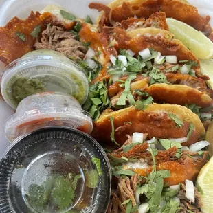Birria tacos