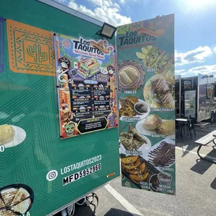 The menu