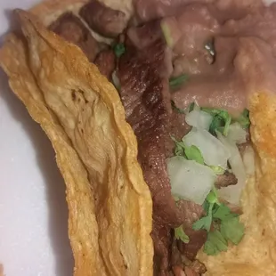 Steak taco smoky this time..it was ok. The chicken was fire but gone didn't get to take a pic.