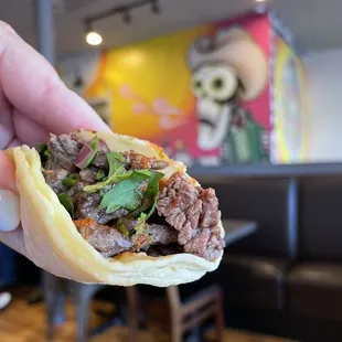 Carne Asada taco