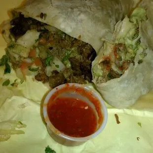 Carne Asada Burrito