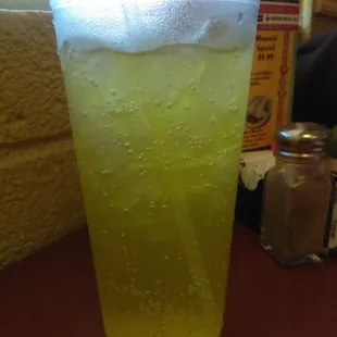 Mountain dew; just liked the bubbles  ;)