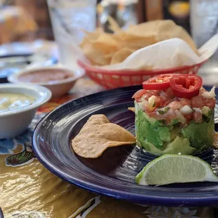 Snapper shrimp ceviche