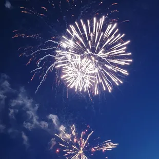 fireworks in the sky