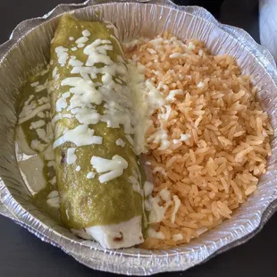 Special Toltecos Burrito