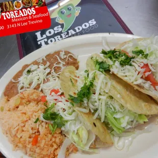 Some of our delicious tacos.