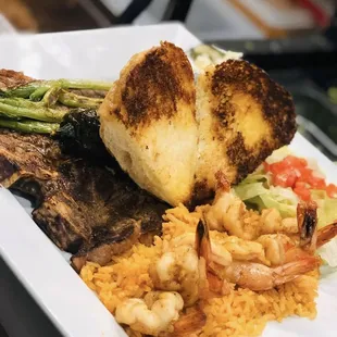 a plate of food