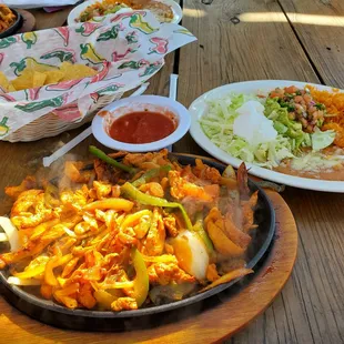 Chicken fajitas
