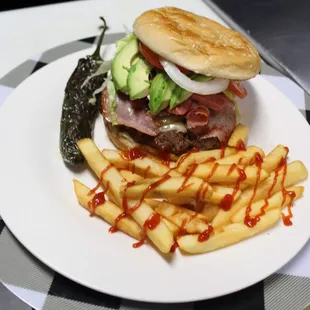 Hamburguesa mexicana