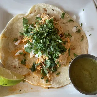 Tacos - Chicken Mexican style