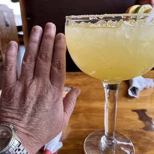 Margarita as big as your head