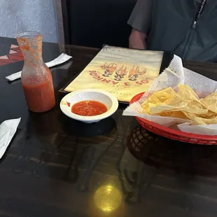 Chips with Plenty of Salsa