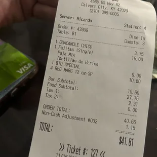 Cheaper Mexican restaurant by comparison to the million I've ate at and th margaritas are worth the stop