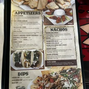 Appetizers &amp; Nachos