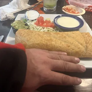 Xl chimichanga