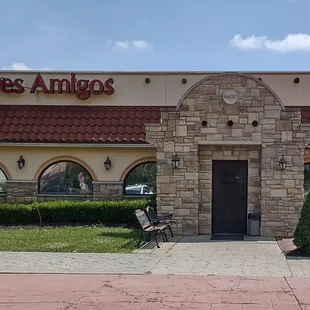 Front of the building