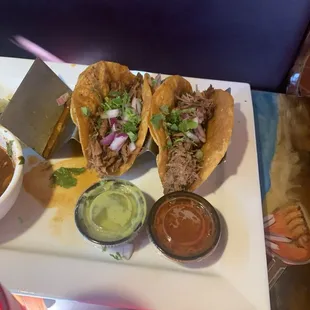 Birria tacos