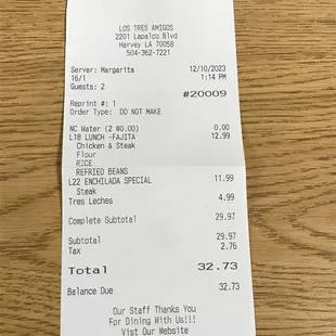 Yes, we ate there...