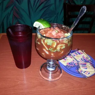 Shrimp cocktail!  Yummy