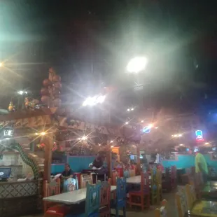 Part of the seating area