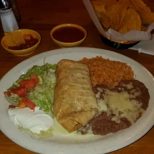 Chimichanga Acalpulco (shrimp)