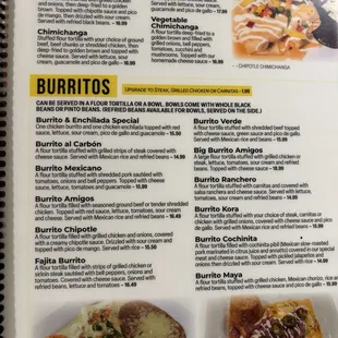 Burrito bowls clearly state you get beans when you get any burrito into a bowl