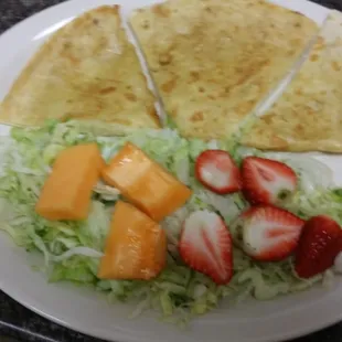 a plate of food
