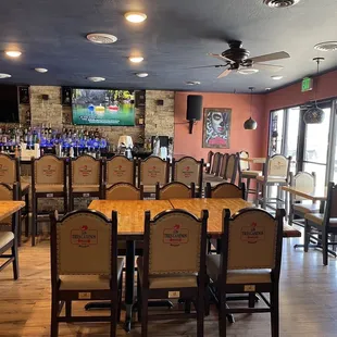 Bar area of Los Tres Caminos