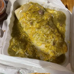 Wet burrito