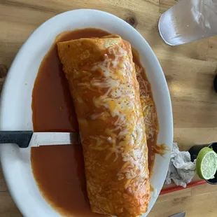 Wet burrito