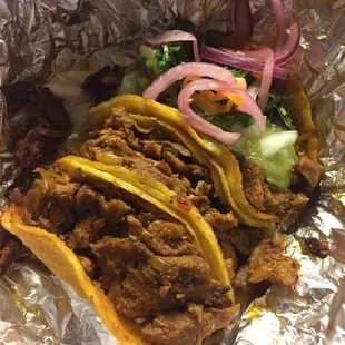 3 Al Pastor Tacos