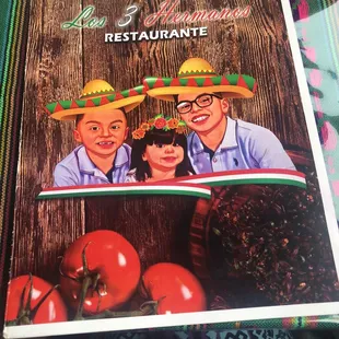 a mexican restaurant menu