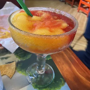 Strawberry &amp; Mango Margarita