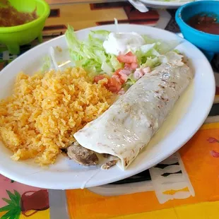 Pork Burrito (Lunch Portion)